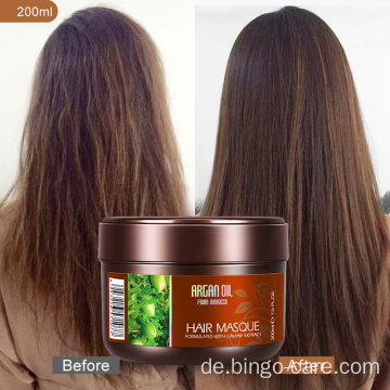 Keratin Protein Anti-Frizzy Enhance Glanz Haarmaske